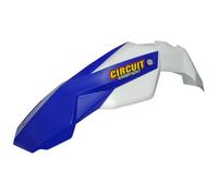 Fender Front Circuit Stealth White-Blue for Moto