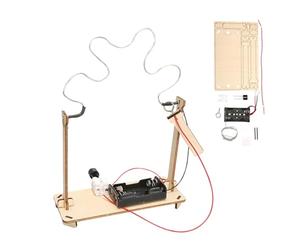 Circuit Experiment Kit: ABS STEM Set, DIY Interactive Printed Circuit Board, Electrical Wiring Practice Modules | STEM Electronic Assembly Training Kit, Toys
