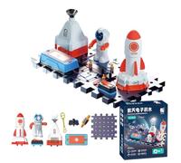 Circuit Science Kit - 30.5x13x16cm ABS, Educational Physics Assembly Playset, Block Toys | Great For Boys Girls STEM Learning Home Classroom Experiments Exploration Activities Hands-On Fun