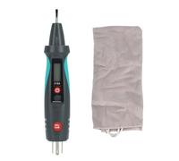 Circuit Test Pen LCD Display Socket Circuit Analyzer NCV Intelligent Sensing Neutral Live Wire Power Off Tester for Electricians DIYers ABS Material 112g