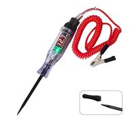 Circuit Tester, 3-70v Dc Voltage Tester with Digital Test Light Flashlight Measures Polarity Continuity, for Automotive Fuse Tester Wiring Circuit Checking