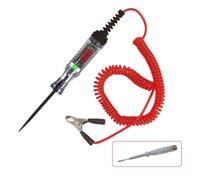 Circuit Tester,Car Fuse Tester,3-90v Dc Voltage Tester With Digital Test Light Flashlight Measures Polarity Continuity, For Automotive Fuse Tester Wiring Checking,with tester pen