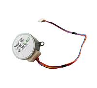 Circuits 35BYJ46 Step Gear electronic starter, DC 5V 12V 300 Ohms, 24V Permanent Magnet Small Stepper electronic starter, Humidifier Repair Parts Toy Engine special motor(12v 130 Ohms,10MM shaft)
