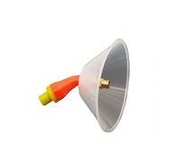 (Circular-10cm) Agricultural Windproof Nozzle Power Fan-type Sprayer Nozzle Electric Pesticide Herbicide Spray Head Garden Irrigation Supplies