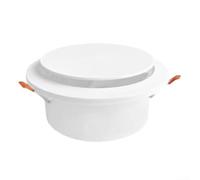 Circular ABS Vent Cover with Adjustable Airflow Control and Integrated Pest Screen for Home Ventilation (150MM)