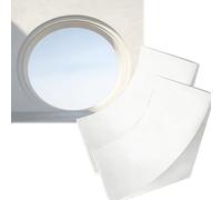 Circular Arch Doorway Kit, Paintable Rounded Premade Arched DIY, Custom Size Door Corner Curved Molding for Living Room Entryway Clothing Stores(2pcs,17.9x17.9x17.9in/45.5x45.5x45.5cm)