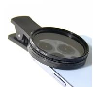 Circular CLIIP on Polarizer - Camera Mobile Phone Polarization Filter | Circular Clip on Polarizer for Smartphones | Cell Phone Photography Reduces Glare