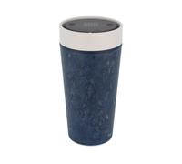 Circular&Co 12oz / 340ml Reusable Coffee Cup Made from Recycled Fabric Waste - Leakproof Travel Mug - Sustainable & Stylish Eco Cup for Coffee, Tea & More - Ecru