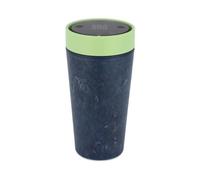 Circular&Co 12oz / 340ml Reusable Coffee Cup Made from Recycled Fabric Waste - Leakproof Travel Mug - Sustainable & Stylish Eco Cup for Coffee, Tea & More - Pistachio Green