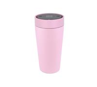 Circular&Co 12oz / 340ml Stainless Steel Travel Mug - Reusable Coffee Cup - Double Wall Insulated, Leakproof & Sustainable Cup for Hot or Cold Drinks - Dusk Pink