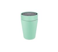 Circular&Co 8oz / 227ml Stainless Steel Travel Mug - Reusable Thermal Coffee Cup - Leakproof, Insulated & Barista Friendly Eco Mug for Everyday Use - Seaglass Green