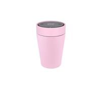 Circular&Co 8oz / 227ml Stainless Steel Travel Mug - Reusable Thermal Coffee Cup - Leakproof, Insulated & Barista Friendly Eco Mug for Everyday Use - Dusk Pink