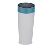 Circular & Co Insulated Reusable Coffee Cup - 16oz/454ml - Large Travel Mug - 100% Leakproof & Lockable - Push Top, One Hand Open, 360 Drinking Coffee Tumbler - Recyclable - BPA Free, Dishwasher Safe