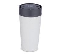 Circular & Co Pre 2026 (Previous Generation) Reusable Coffee Cup - 12oz/340ml - 100% Leakproof & Lockable - Push Top, One Hand Open, 360 Drinking - Recyclable - BPA Free - Dishwasher Safe