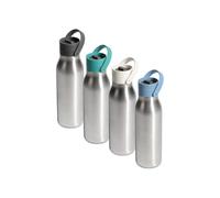 Circular&Co (Previous Generation) 500ml Stainless Steel Reusable Water Bottle - Insulated, Double Walled - Leakproof Lockable Lid - Dishwasher Safe, BPA & Melamine Free (Rockpool Blue)