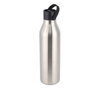 Circular&Co Recycled Stainless Steel Water Bottle 1L - Uncoated Ink Black - Reusable, Sustainable & BPA-Free
