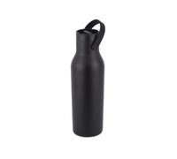 Circular&Co Recycled Stainless Steel Water Bottle 500ml - Coated Ink Black - Insulated, Eco-Friendly & Sustainable