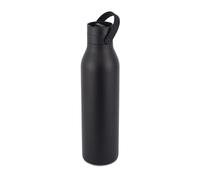 Circular&Co Recycled Stainless Steel Water Bottle 750ml - Coated Ink Black - Leakproof, Eco-Friendly & Insulated