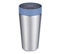 Circular & Co Thermal Stainless Steel Travel Mug - 12oz/340ml - Insulated Reusable Coffee Cup - 100% Leakproof & Lockable - 6 Hours Hot/Cold - Push Top, One Hand Open, 360 Drinking Coffee Tumbler
