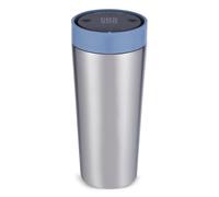 Circular & Co Thermal Stainless Steel Travel Mug - 16oz/454ml - Insulated Reusable Coffee Cup - 100% Leakproof & Lockable - 6 Hours Hot/Cold - Push Top, One Hand Open, 360 Drinking Coffee Tumbler
