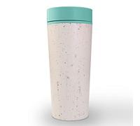 Circular&Co. - World's First Reusable Travel Mug Made from Recycled Coffee Cups, Marine Green (16oz)