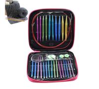 Circular Crochet Needles | Different Cable Lengths - Ideal for Beginners | for Sweaters Scarves Hats Socks and Crafts