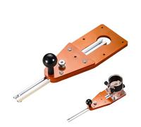Circular Cutting - Short Guide Raw | Improved Adjustable Guide Template - Individual Circle Milling Device - For Woodworkers For Interior Work For Milling And Cutting In The Home