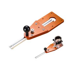 Circular Cutting - Short Guide Raw | Improved Adjustable Guide Template - Individual Circle Milling Device - For Woodworkers For Interior Work For Milling And Cutting In The Home