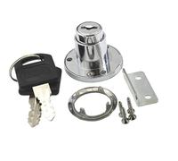 Circular Drawer Lock Keyed Different for Wooden Kitchen Cabinet Furniture Hardware Push Lock 1Pcs