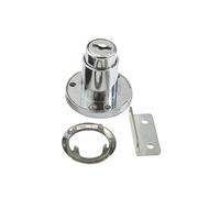 Circular Drawer Lock Wooden Kitchen Cabinet Push Lock Nickel Computer Key Keyed Different Furniture Hardware
