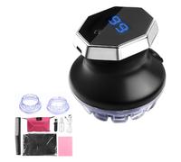 Circular Electric Hair Clipper with LED Display - Self-Sharpening Blade, Adjustable Guard & Cordless Design, Professional Self-Haircut Kit for Men, Automatic Hair Trimmer for Grooming