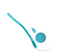 Circular Find My Device Small Light Loss Device is Suitable for Android Locator Remote Search (Sky Blue, 3.2 x 3.2 cm)