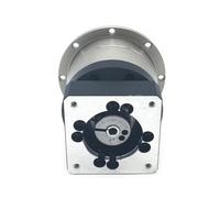 Circular Flange Helical Gear Planetary Reducer Backlash 3 ≤Arcmin Ratio 3:1~100:1 Nema23/34 Planetary Gearbox Replace DD Motor(For 60 Servo 11mm,Ratio 35 to 1)
