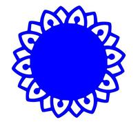 Circular Flowers Border Die Cuts for Card Making,Metal Cutting Dies Embossing Paper Dies for Scrapbooking DIY Album Card Making Supplies (20)