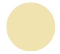 Circular Glass Worktop Saver - Beige - 30cm Diameter