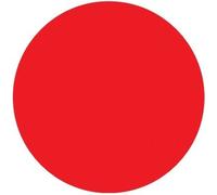 Circular Glass Worktop Saver - Red - 30cm Diameter