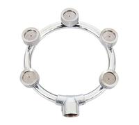 Circular High Pressure Misting Nozzle Sprinkler Circular Head for Patios Cooling Plant Watering Homes Refreshment Air Conditioning