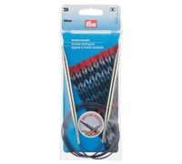 Circular Knitting pins Brass 100 cm 7.00 mm Silver col