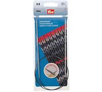 Circular Knitting pins Brass 60 cm 2.50 mm Silver col