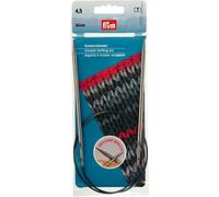 Circular Knitting pins Brass 60 cm 4.50 mm Silver col