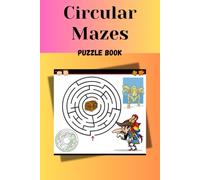 Circular Maze Challenge, The Circle Maze Adventure, Roundabout Mazes, 360° Maze Fun: Twisting Paths and Brain-Teasing Fun for All Ages, Exciting Round Mazes for Kids and Adults