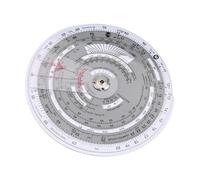 Circular Navigation Calculation Slide Ruler for Aviation Training Hovering Computer Plotter Tool Slide Ruler Error Reduction Flight Ruler