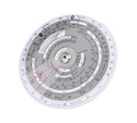 Circular Navigation Calculation Slide Ruler for Aviation Training Hovering Computer Plotter Tool Slide Ruler Navigation Instrument