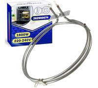Circular Oven Resistance 1800W 220-240V with Original Code 262900074 for Arçelik for Beko C00409010 for Indesit 482000004796 for Whirlpool - 10 Year Warranty - MONTERAL