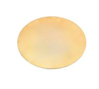 Circular Plate H62 Brass High Thermal Conductivity Material, 20-200mm Dia Thin Metal Stamping Blanks(80x1.5mm)
