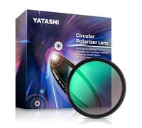 Circular Polarizer Filter - HD 28-Layer Multi-Coated CPL - Ultra-Slim 5.3mm Frame - Premium Aluminum-Magnesium Alloy with Lens Cleaner (82mm)