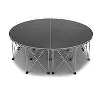 Circular Portable Stage Kit by Gear4music 60cm
