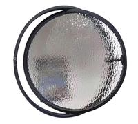 Circular Rotating Window with Central Axis, Aluminum Alloy Frame and Water Ripple Tempered Glass for Privacy and Ventilation