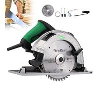 Circular Saw, Adjust Cutting Angle from 0° to 45°, Lightweight Design, Up to 500 2x4 Cuts Per Charge, 45° Adjustable Bevel Capacity