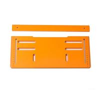 Circular Saw Base Plate With Clear Scale Markings And Stable Punch Design For Woodworking Cutting Machines, Made From Heat Resistant Phenolic Resin(8mm)